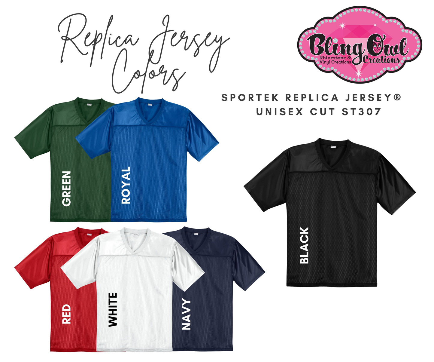 Curve Cheer Bow Football Jersey