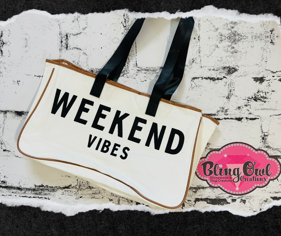 Weekend Vibes Travel Bag