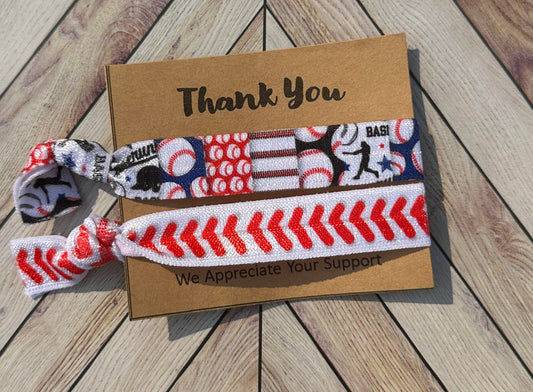 Baseball Women's Hair Tie Accessories