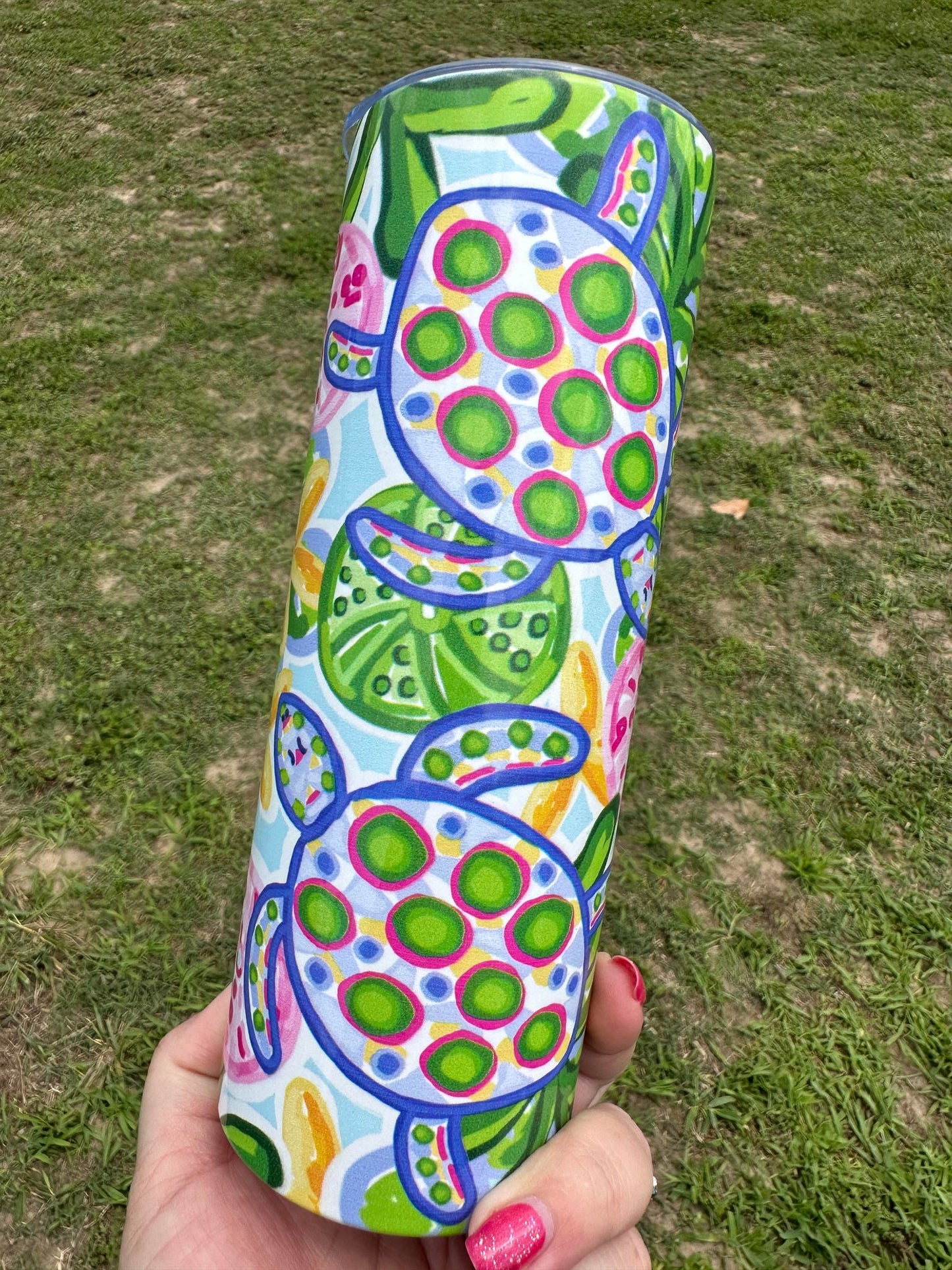 Colorful Beach Tumbler