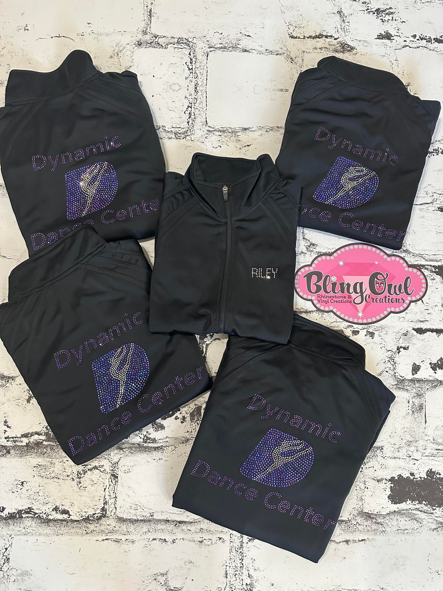 Dynamic Dance Large Logo Jacket (Rhinestone Design)