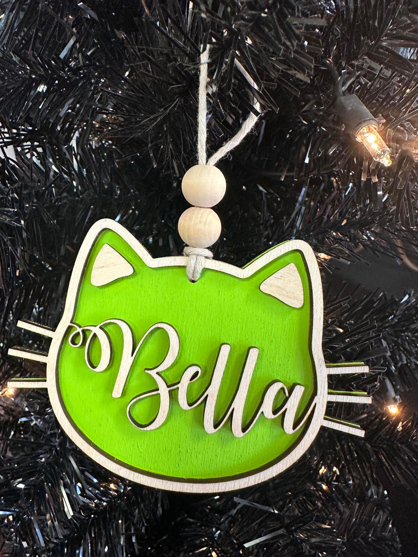 Cat Face Ornament