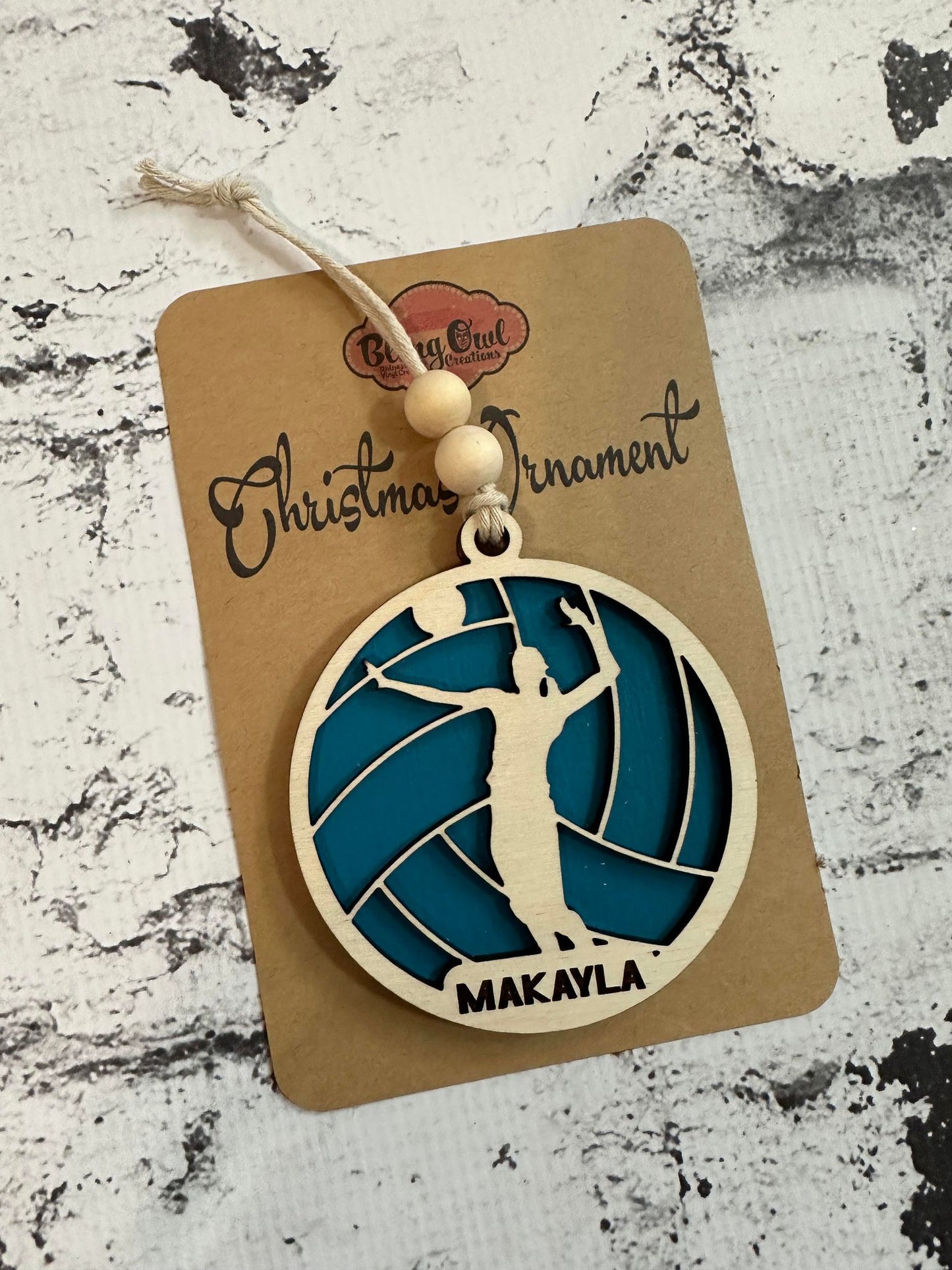 Volleyball Ornament