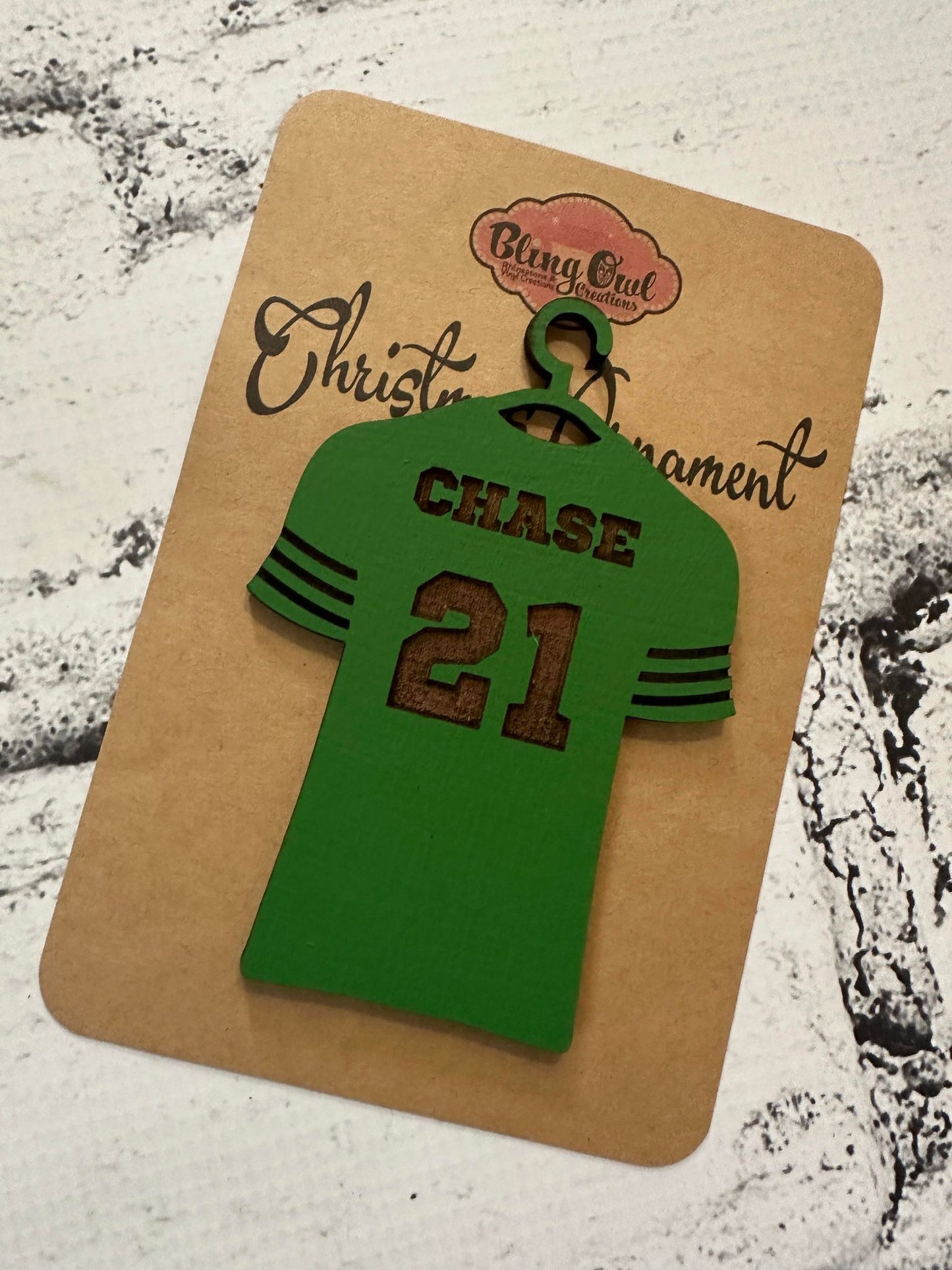 Jersey Ornament