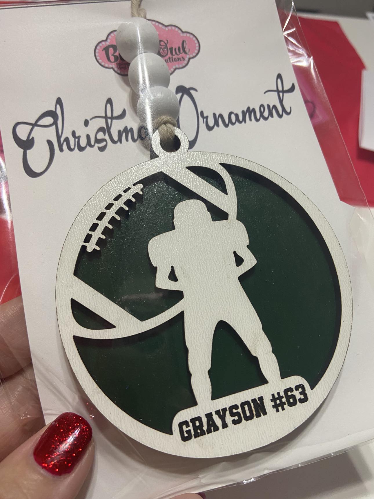Football Ornament