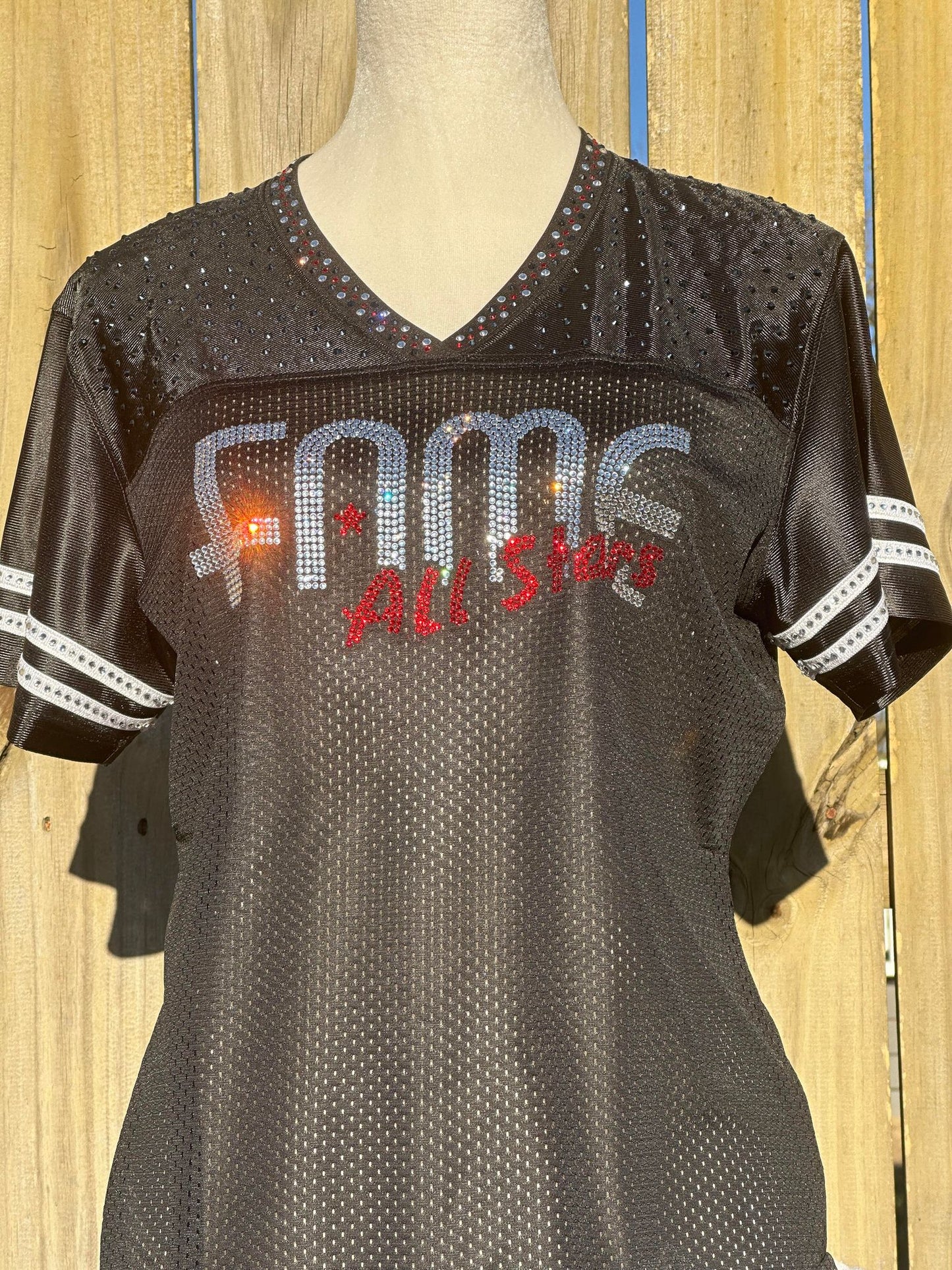 Football Bling Jersey (No trademark or Copyright teams allowed)