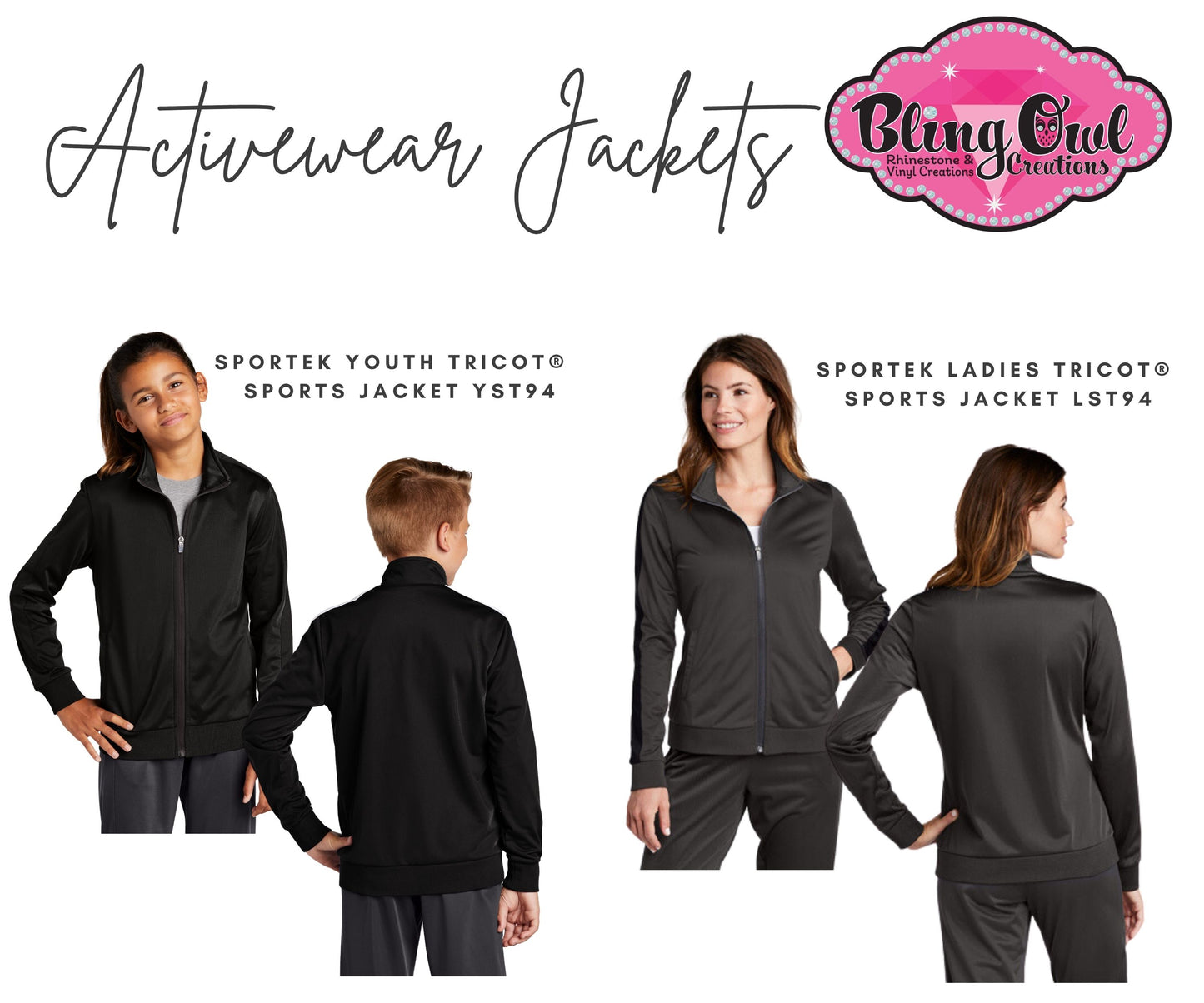 Miss Military Star Jacket - Adult Rhinestone Design
