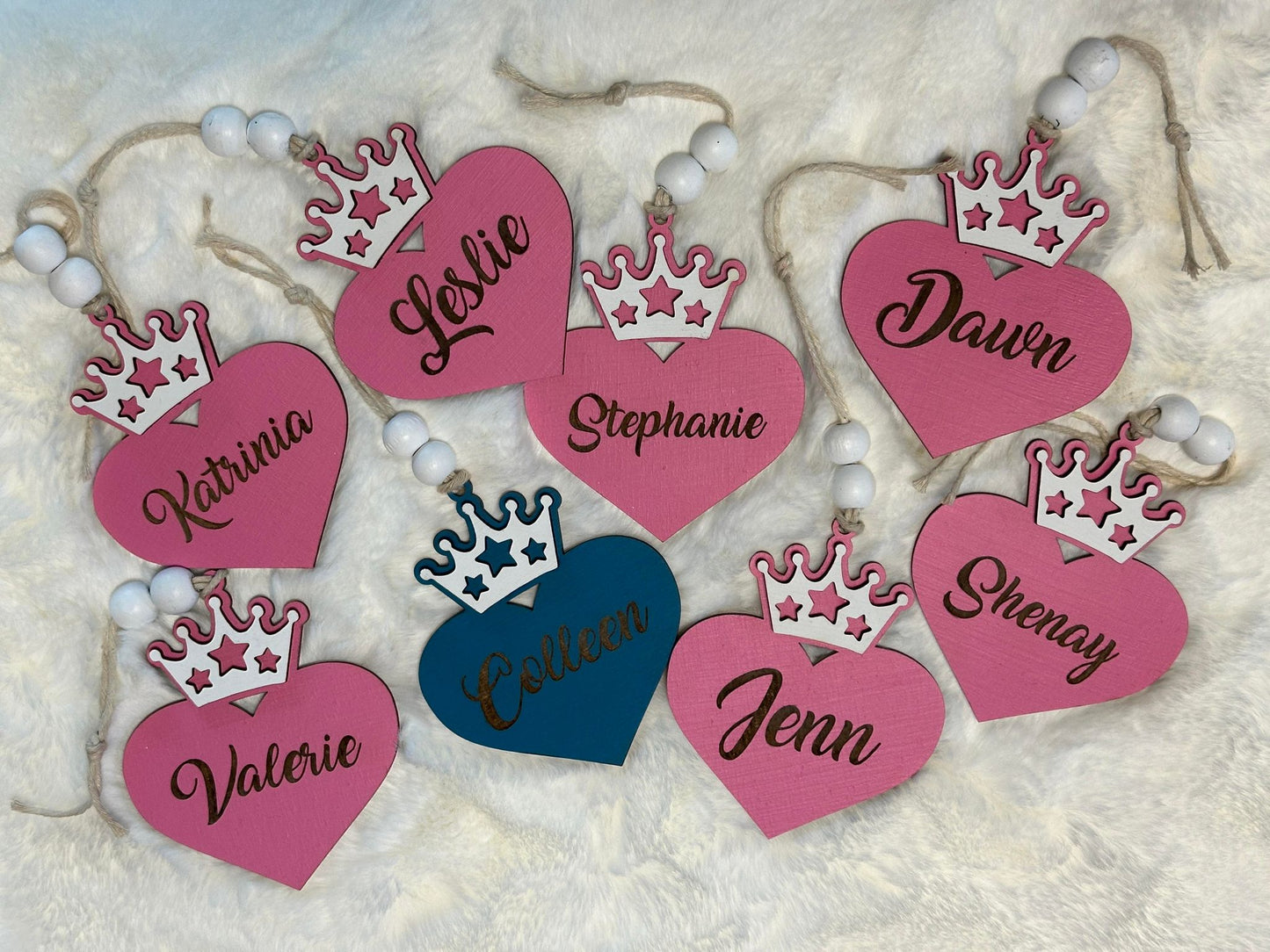 Crown Heart Ornament