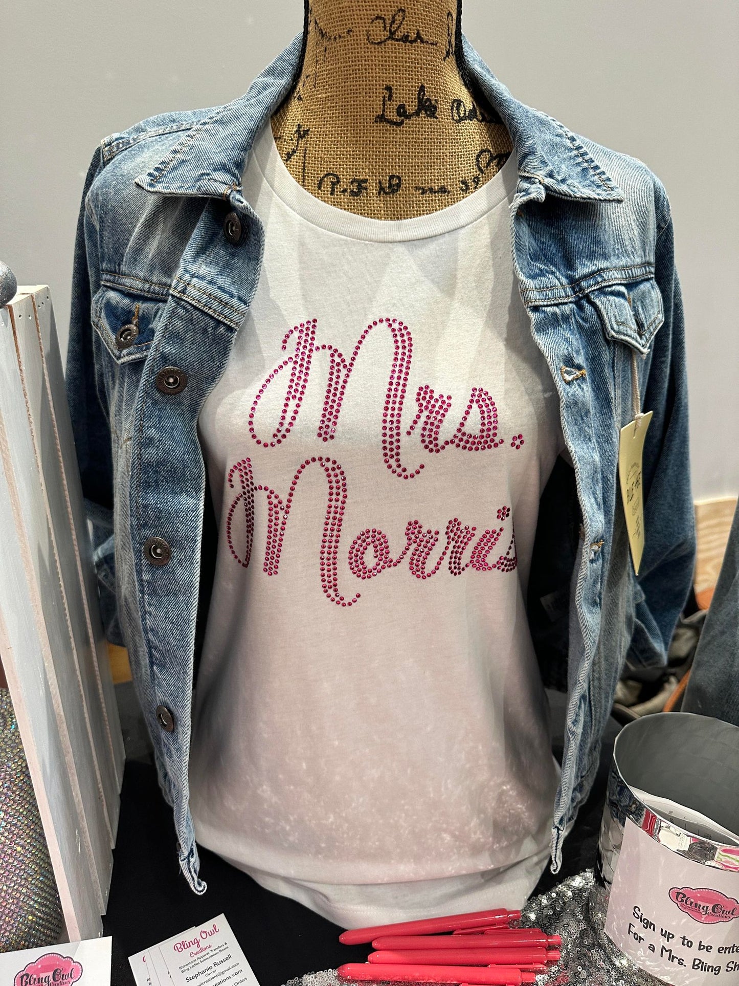 Denim Jacket for Brides (Fitted)