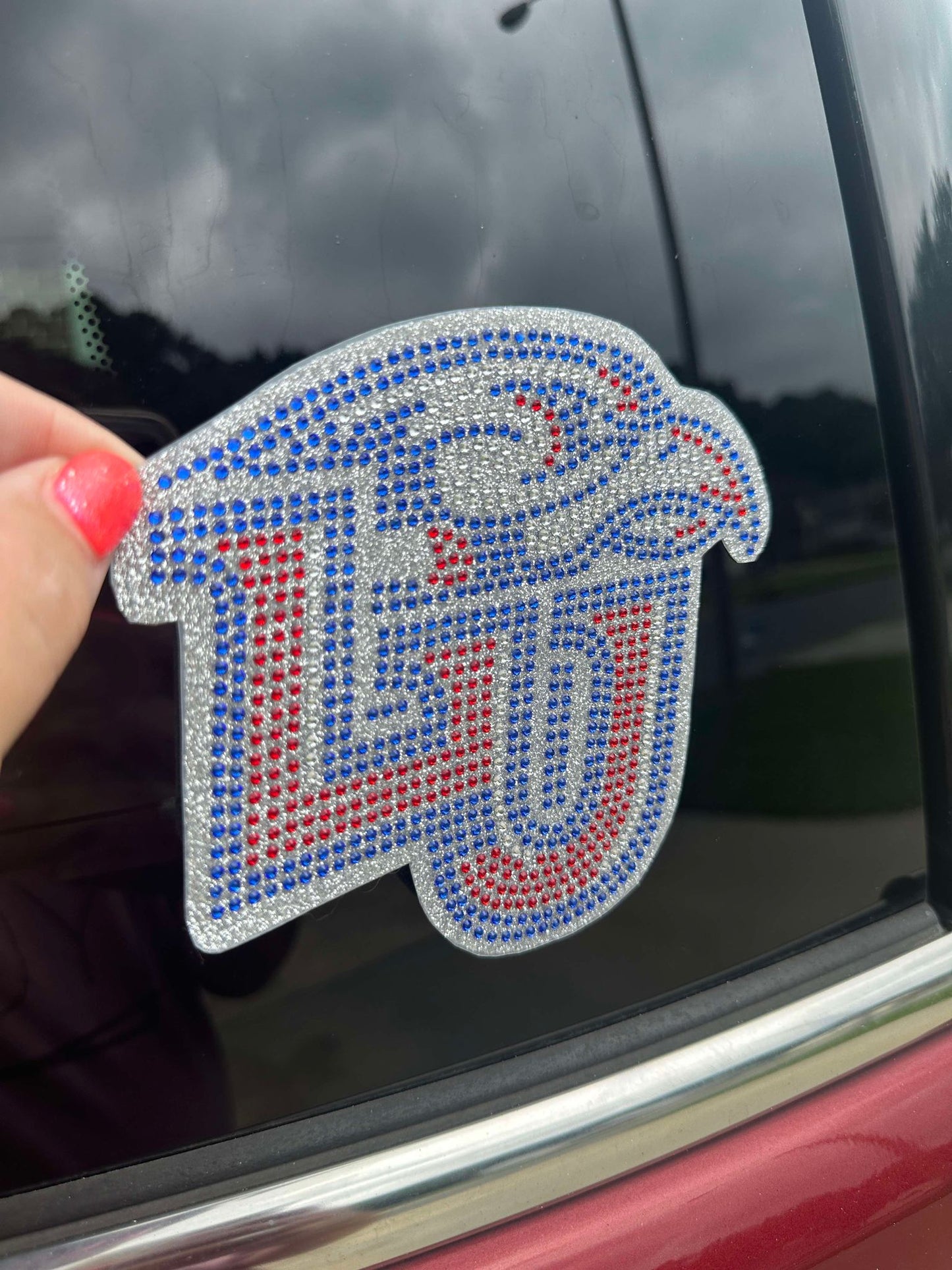 LU Bling Car Decal