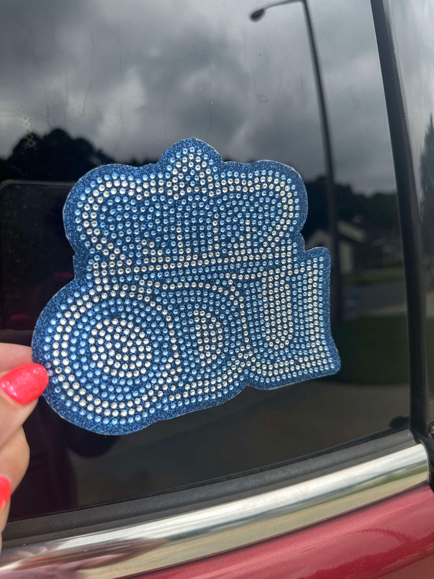 ODU Bling Car Decal
