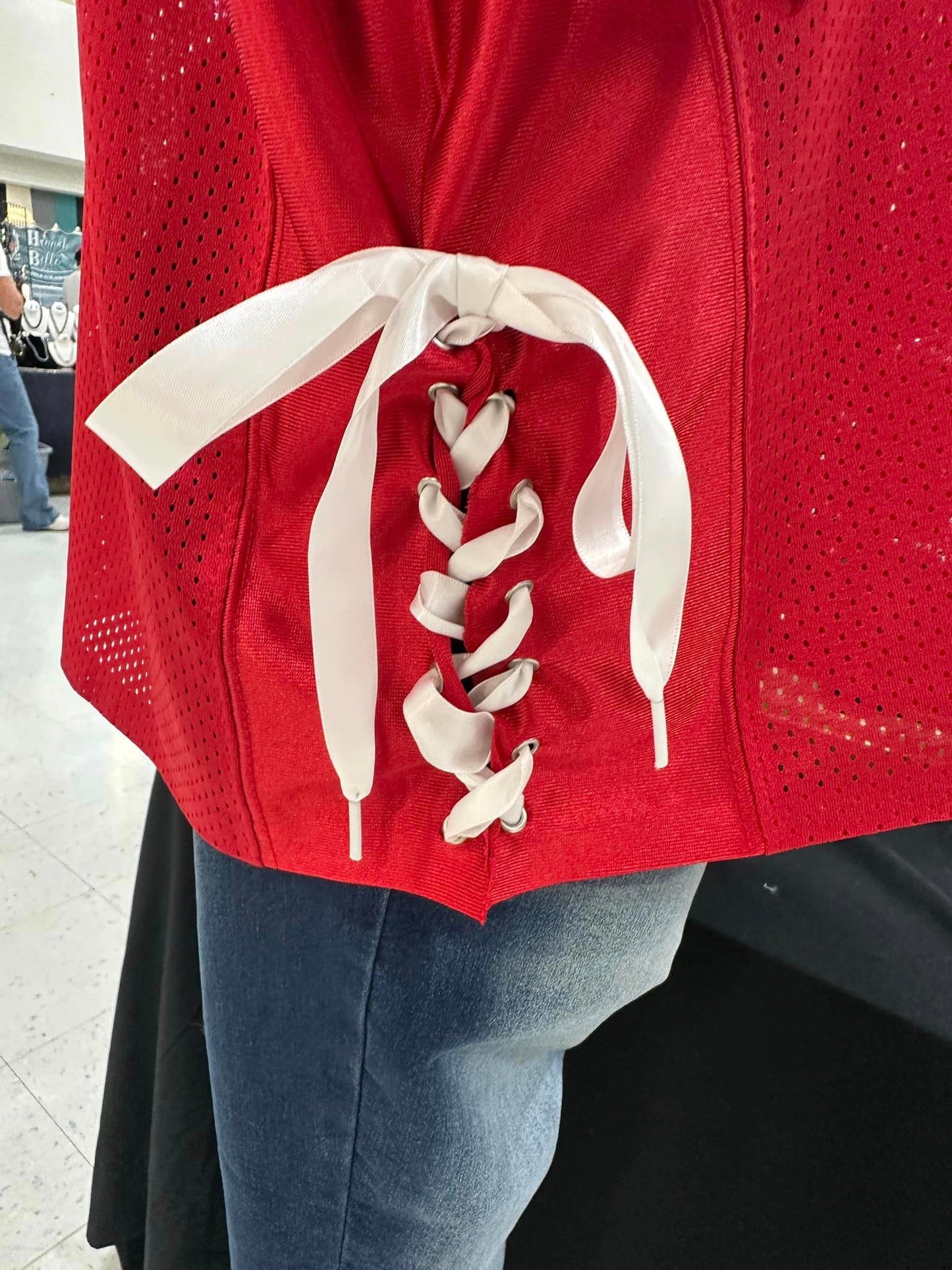Liberty University Upgraded Football Bling Jersey w/Laces