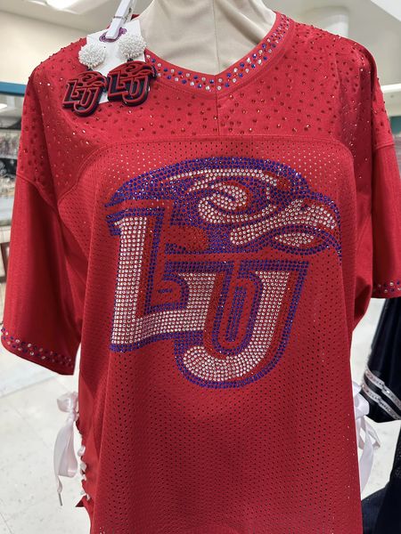 Liberty University Upgraded Football Bling Jersey w/Laces