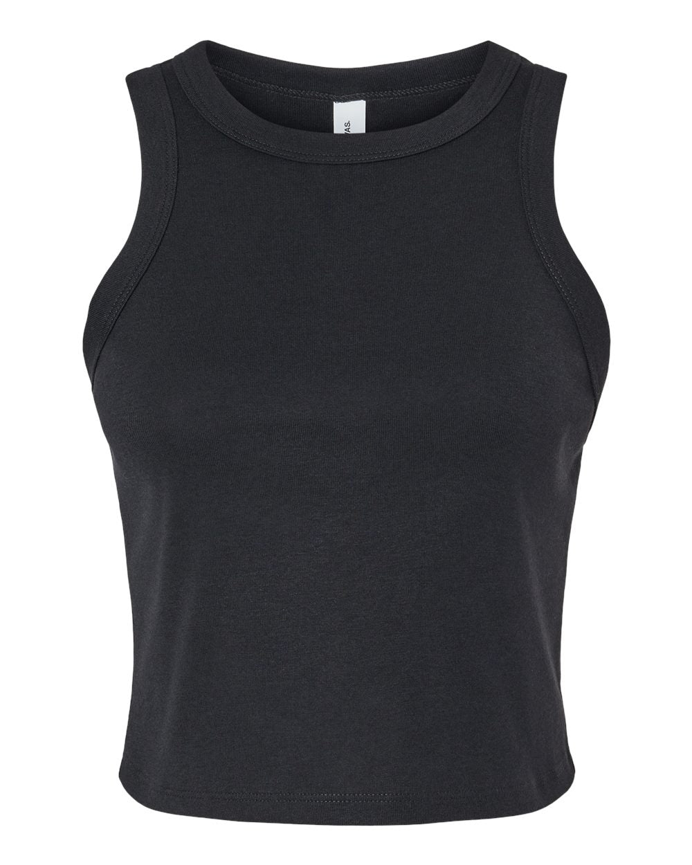 MSU Mini Helmet Crop Ribbed Tank Top