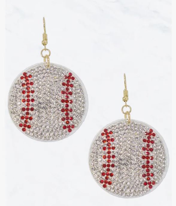baseball_earrings baseball_love baseball_game_day_ready ladies_bling baseball_ootd baseball_sparkles_on_the_sideline baseball_love baseball_mom bling_babes bling_moms baseball_life baseball_trendy_accessories cute_earrings dangle_earrings