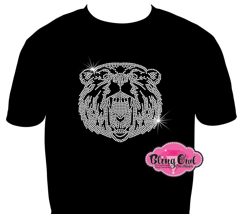 bears_spirit_wear team school spirit wear shirt rhinestones sparkle bling