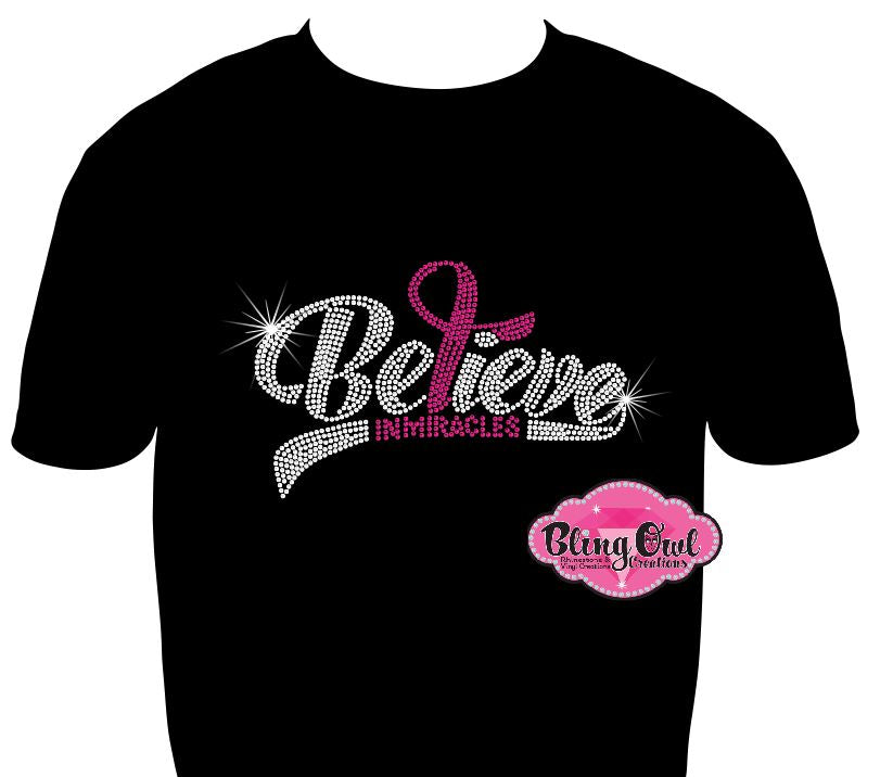 Believe in Miracles (Rhinestone Design)