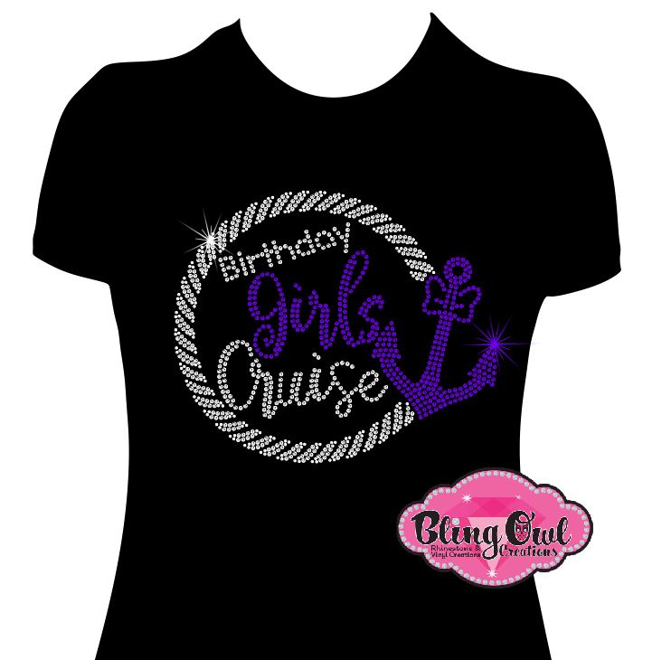 Birthday Girl Cruise (Rhinestone Design)