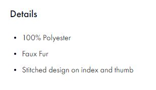 Buffalo Plaid Womens Gloves