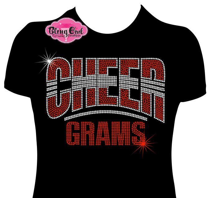 Cheer Arch Grams 1 (Rhinestone Design)