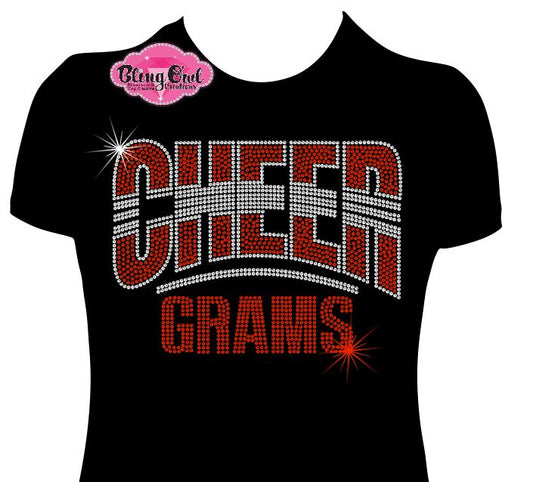 Cheer Arch Grams 1 (Rhinestone Design)