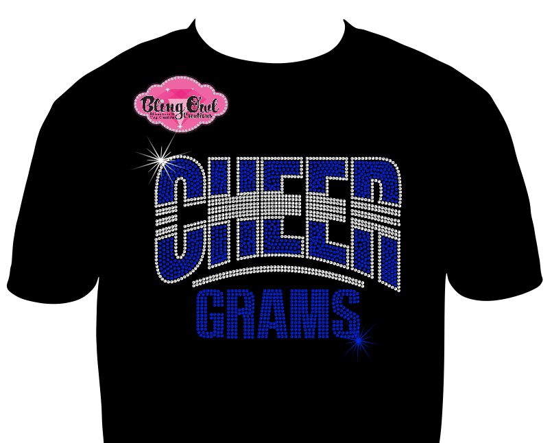 Cheer Arch Grams 1 (Rhinestone Design)