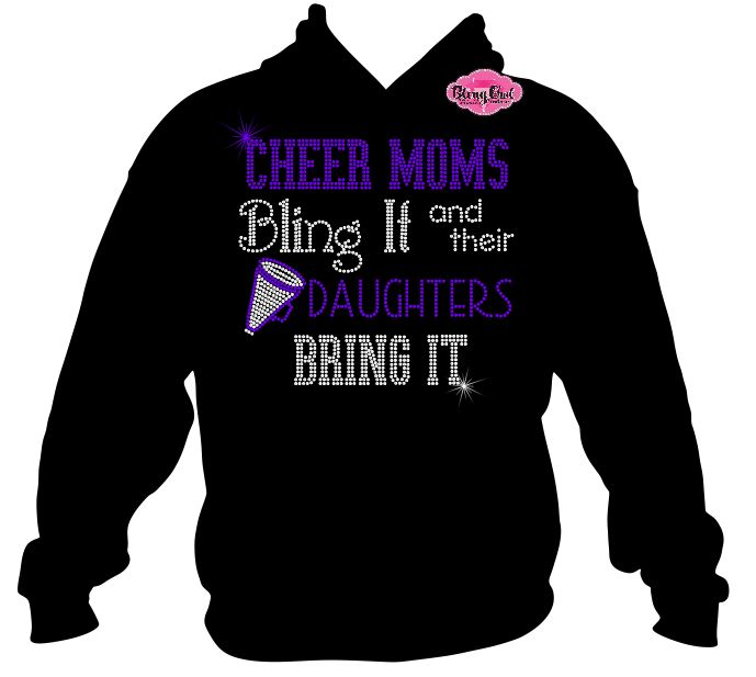 Cheer Moms Bling it 1 (Rhinestone design)