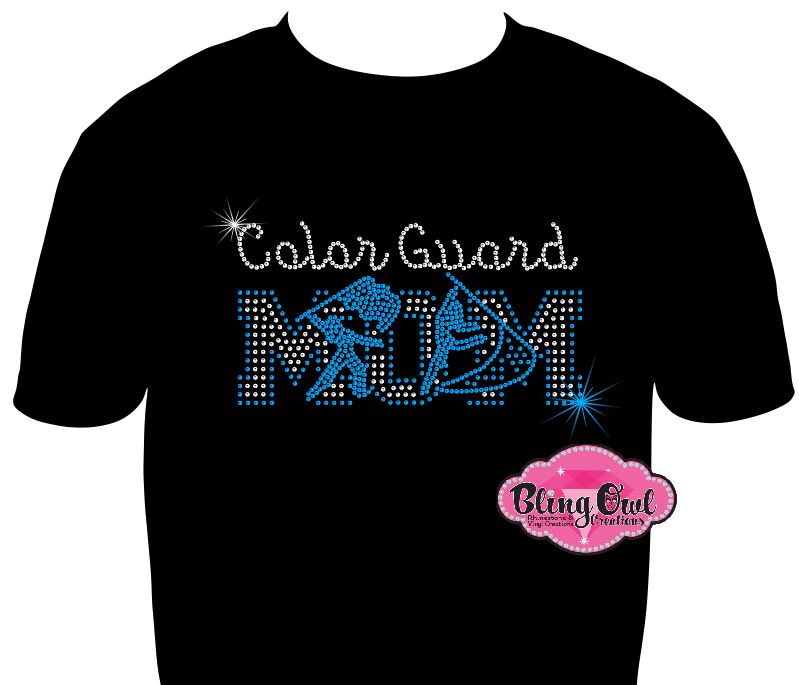 color_guard_mom spirit_wear rhinestones sparkle bling