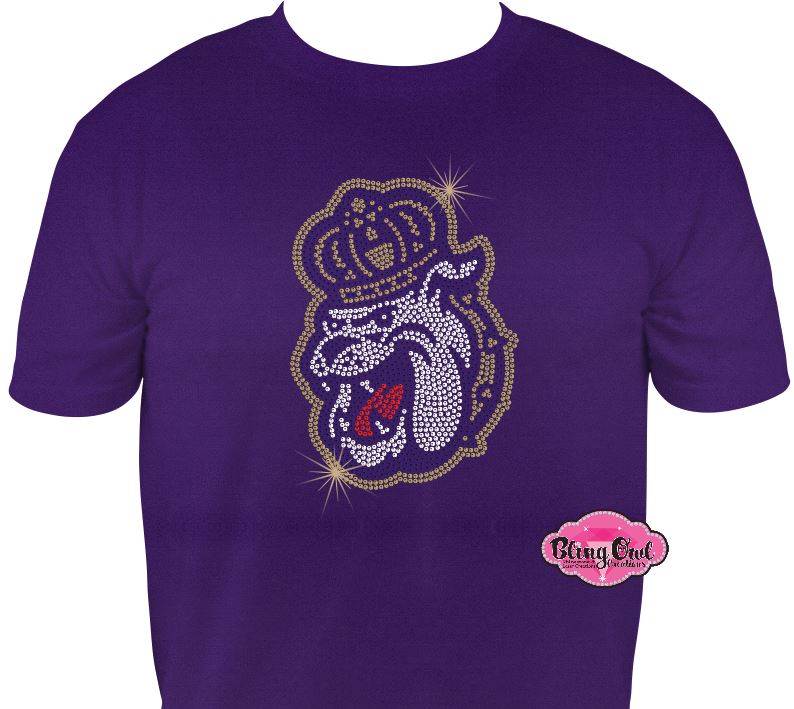 JMU Duke Dog Face Scoop Neck Unisex