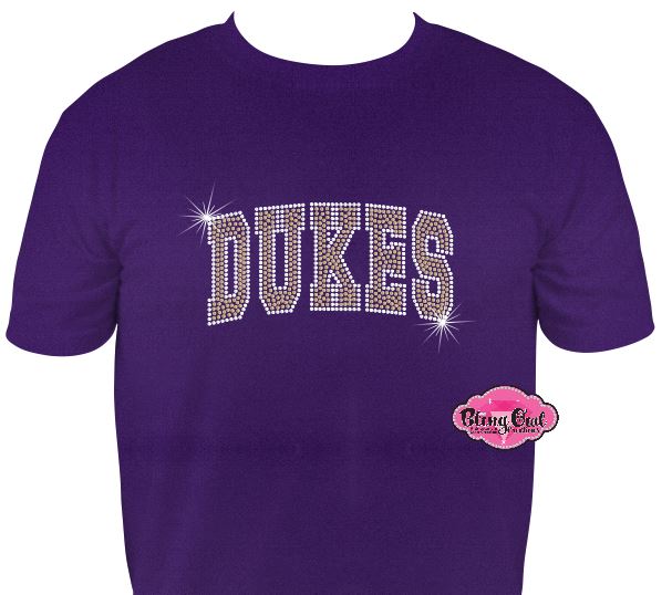 JMU Dukes Arch Scoop Neck Unisex