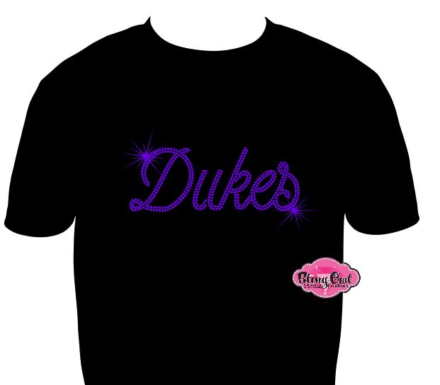 JMU Dukes Script Scoop Neck Unisex