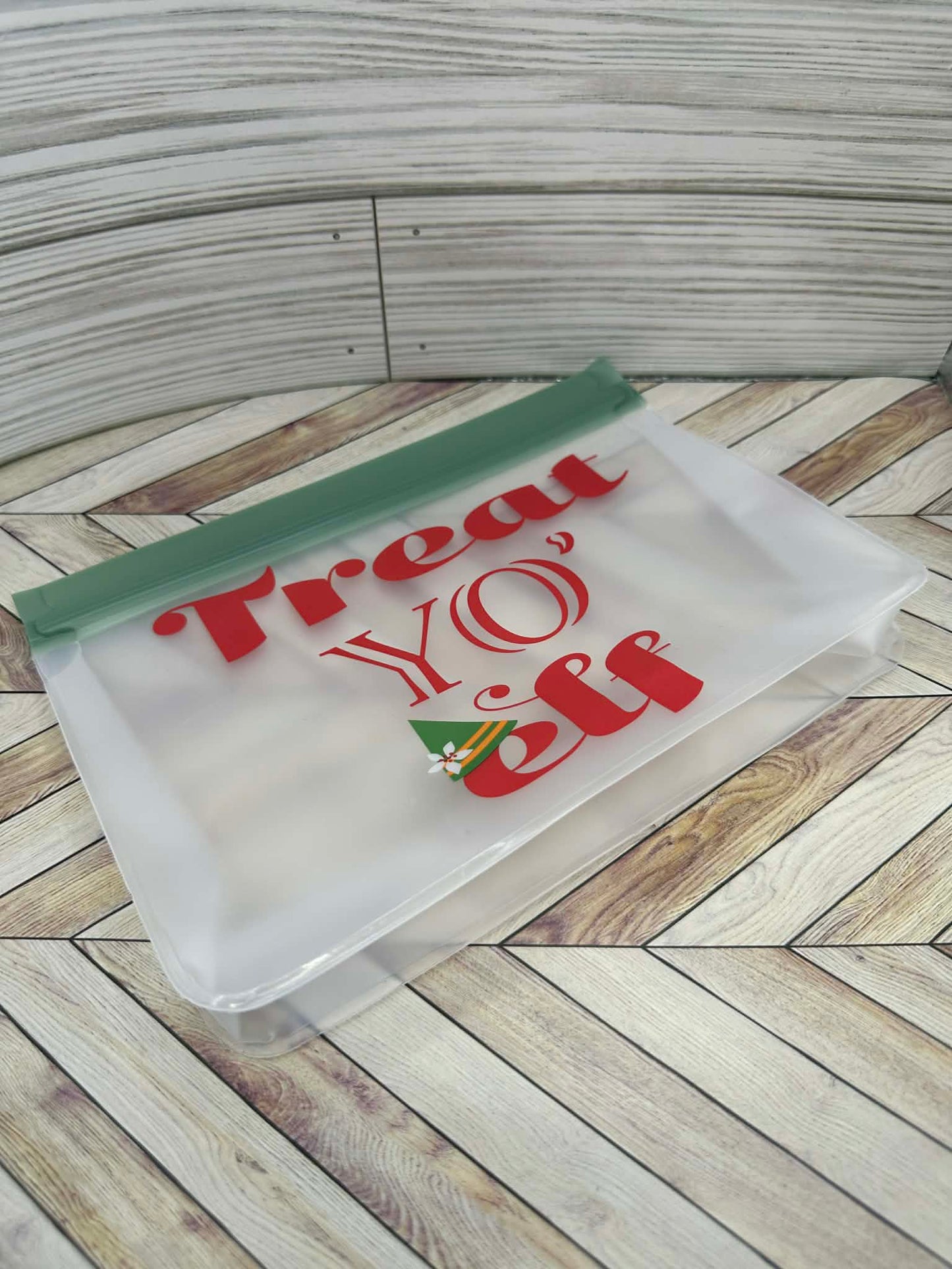 Treat Yo Elf Reusable Christmas Ziploc Bags