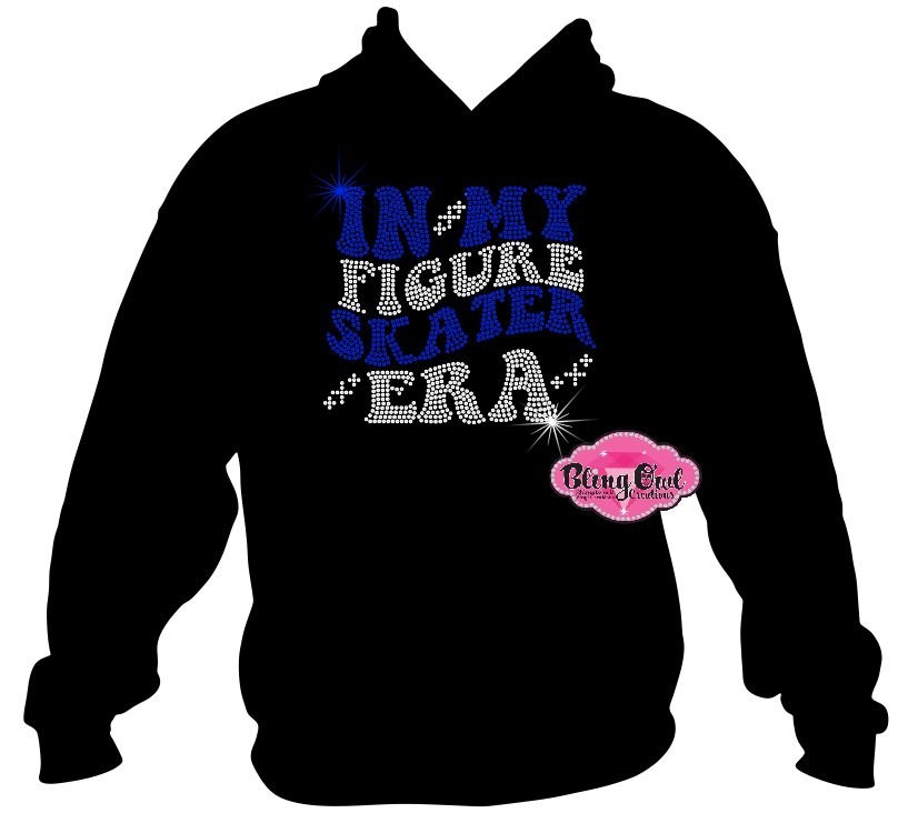 Figure Skater sparkle team bedazzled skater ice skating era tour shirt