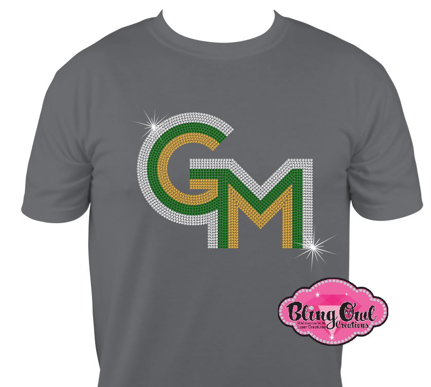 GMU 3 Color Logo Unisex Short Sleeve