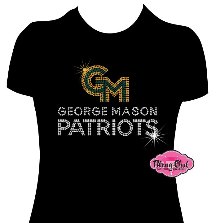 GMU George Mason Patriots Fitted Short Sleeve