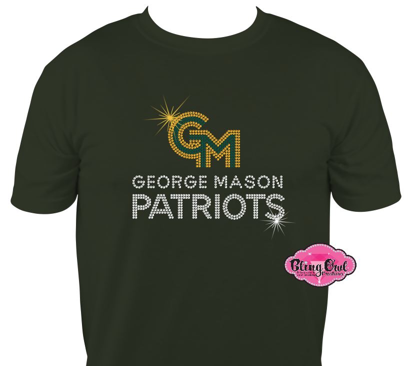 GMU George Mason Patriots Unisex Short Sleeve
