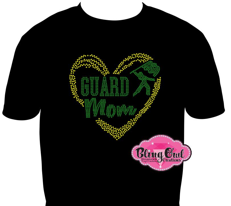 Guard Mom GB (Rhinestone Design)