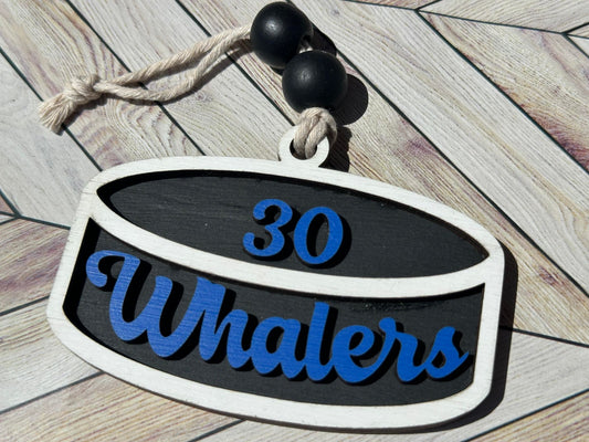 Hockey Puck Ornament