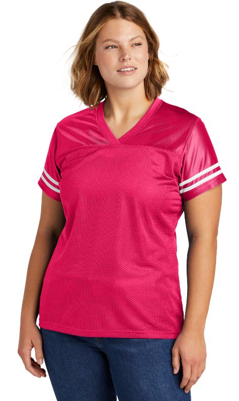 Mom Squad Megaphone Football Jersey