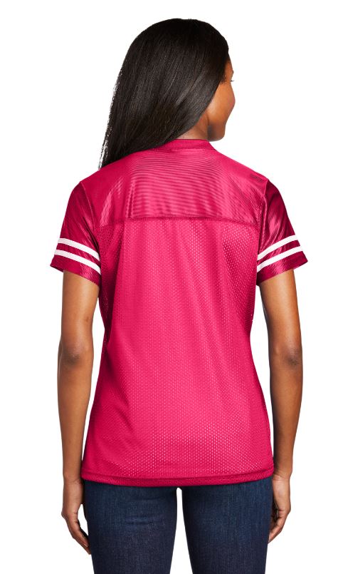 Mom Squad Megaphone Football Jersey