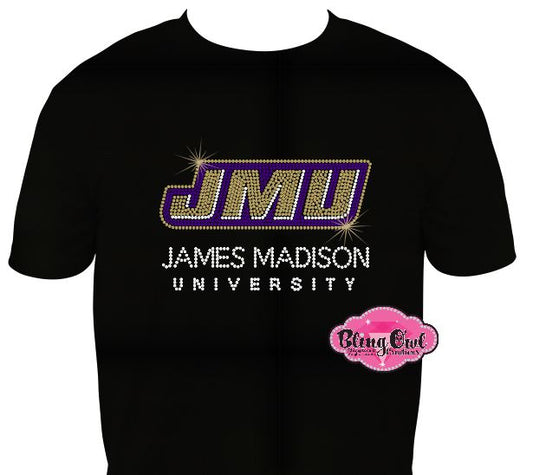 JMU Logo words Scoop Neck Unisex