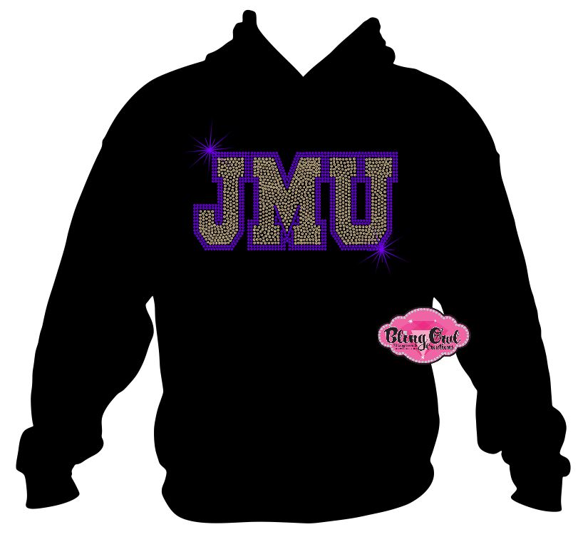 JMU Block Logo Unisex Sweatshirt