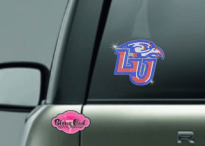 LU Bling Car Decal