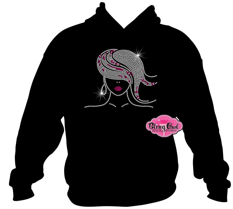 lady_swoosh_hair shirt black cultural african american rhinestones sparkle bling