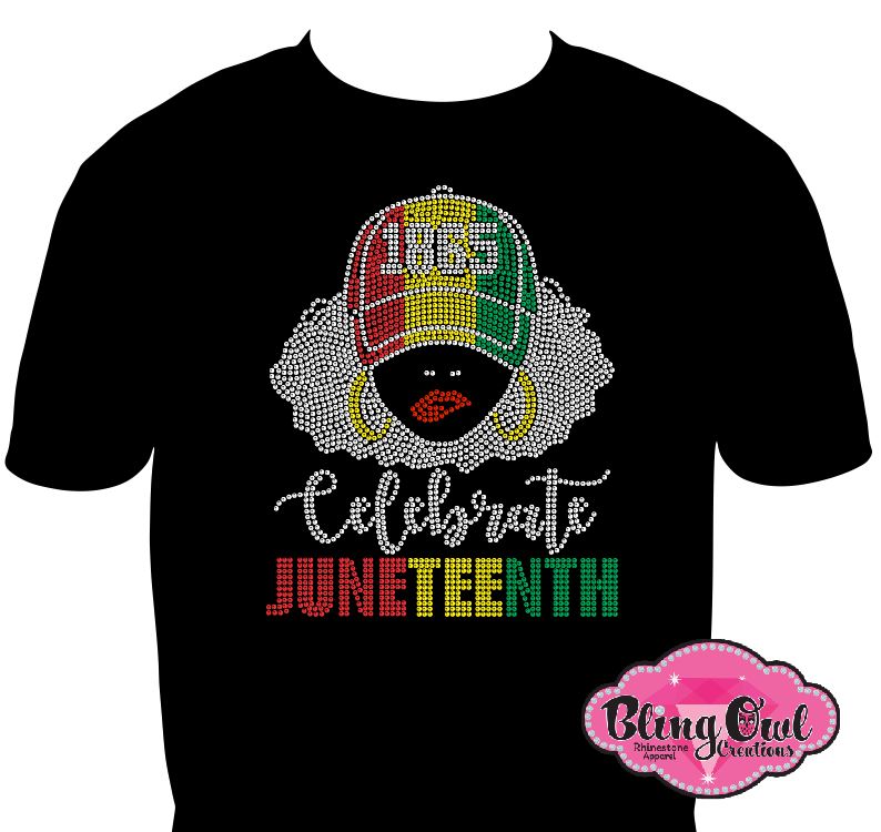 Celebrate Juneteenth Lady with Hat