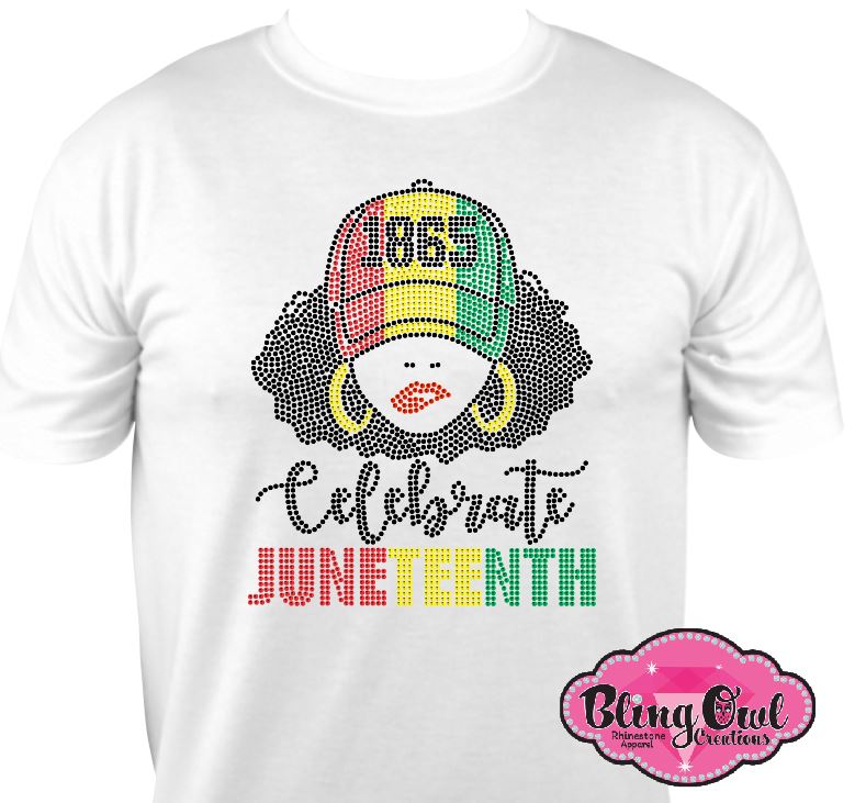 Celebrate Juneteenth Lady with Hat