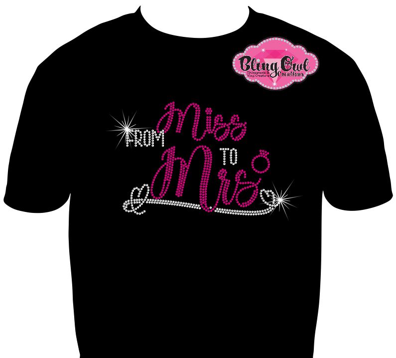From Miss to Mrs 1 (Rhinestone Design)