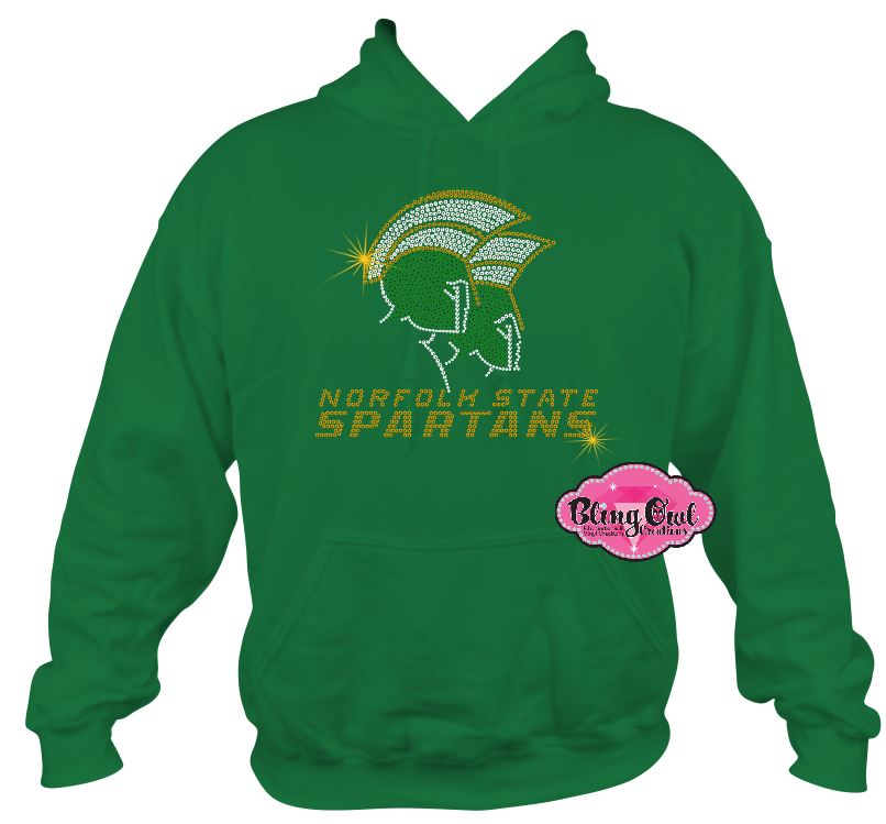 NSU Norfolk State Spartans Logo Hoodie