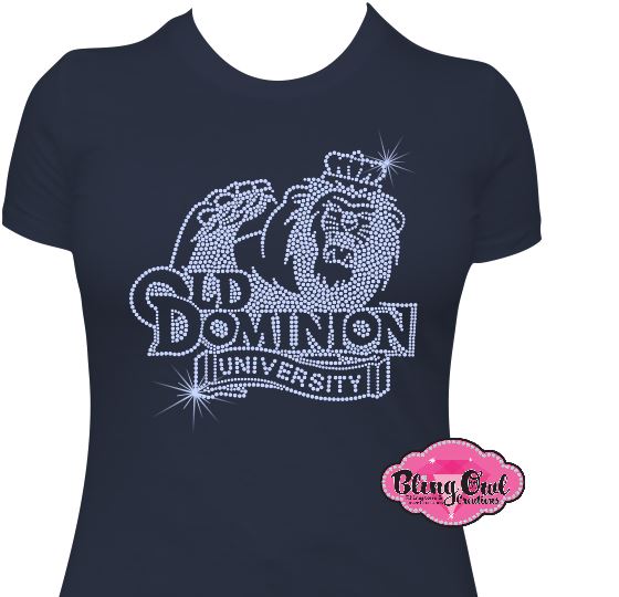 ODU New Lion Face Logo Fitted Scoop Neck