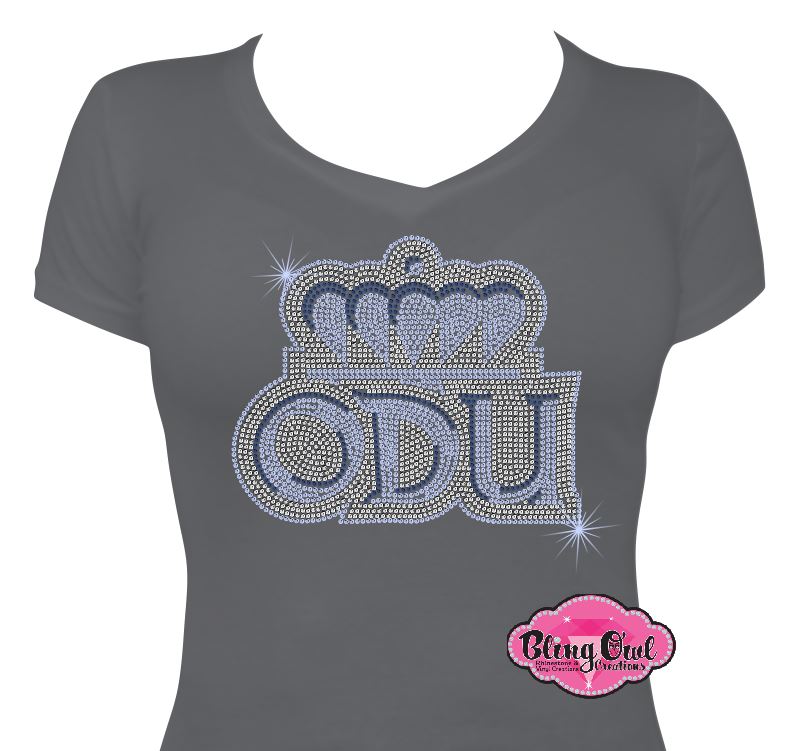 ODU Crown Vneck Short Sleeve Fitted